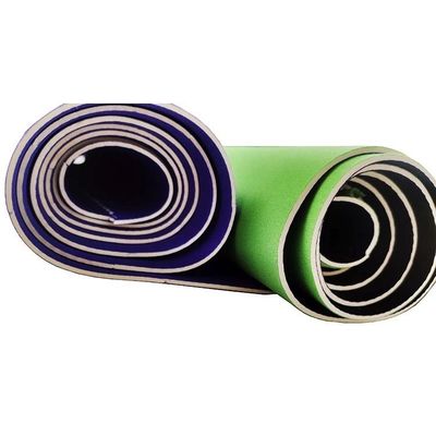 Olahraga Menyelam 1mm Elastis CR Neoprene Rubber Sheet Fabric Rolls Untuk Sepatu / Kain