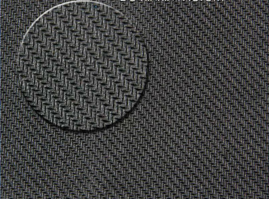 Roda Bertekstur SBR Neoprene Fabric Reinforced Rubber Sheet Berpola Untuk Alas Mouse