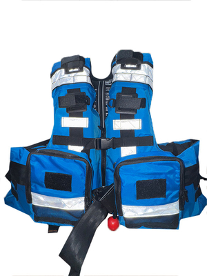 150N Professional Multi-Pocket Lifesaving High Buoyancy PFD Water Rescue Life Jacket Untuk Olahraga Air Ekstrim