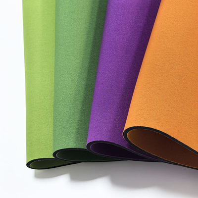 Bahan Neopren Camo Hitam untuk Dukungan Olahraga