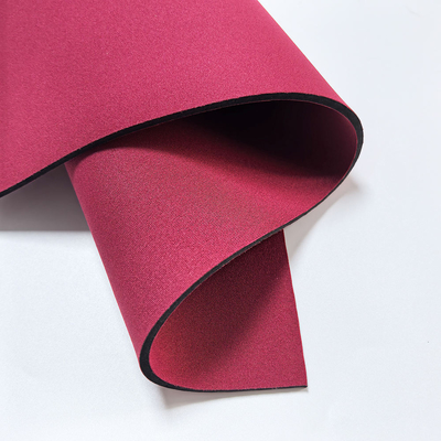 Kain Neopren Camo Hitam untuk Dukungan Olahraga 3mm tebal