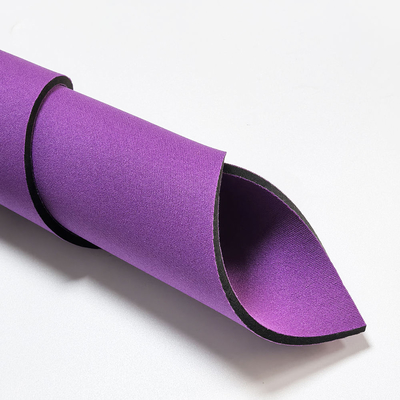 Bahan Neoprene Hitam Tebal 3mm untuk Penyangga Olahraga