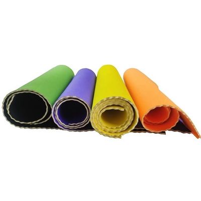 Bahan 2-40mm Neoprene Wetsuit, Antioksidan Kain Neoprene Kuning Pink, Kain Disesuaikan Menurut Warna Pantone, Kain Ketahanan Warna Tinggi,