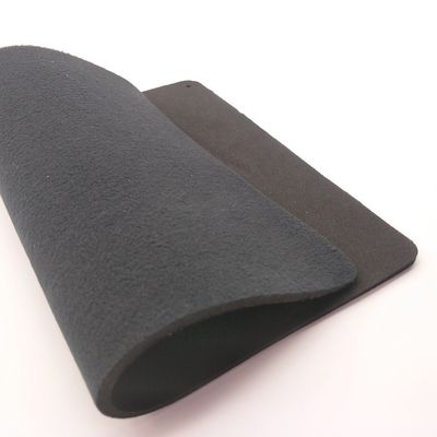 35-45 Shore A 3Mpa CR Rubber Laminated Neoprene Fabric Sheet Untuk Kaus Kaki