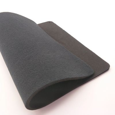 35-45 Shore A 3Mpa CR Rubber Laminated Neoprene Fabric Sheet untuk kaus kaki, karet keras, bahan penyegelan, tahan air dan tahan api