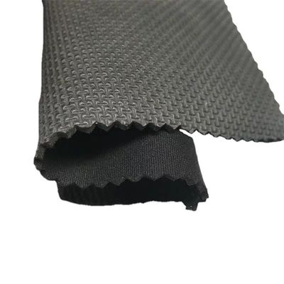 Anti-slip 1,5-5 mm Kain Neoprene Embrossed Nylon Lapisan Elastis Pola Disesuaikan Stylish Yoga Pad Sabuk