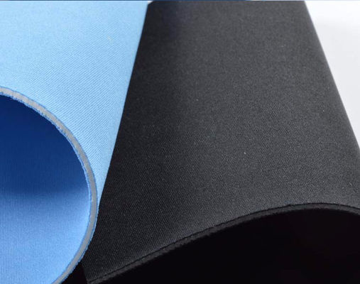 30% 50% SCR Karet Scuba Neoprene Sponge Foam, lembut Biru 3mm Neoprene Kain