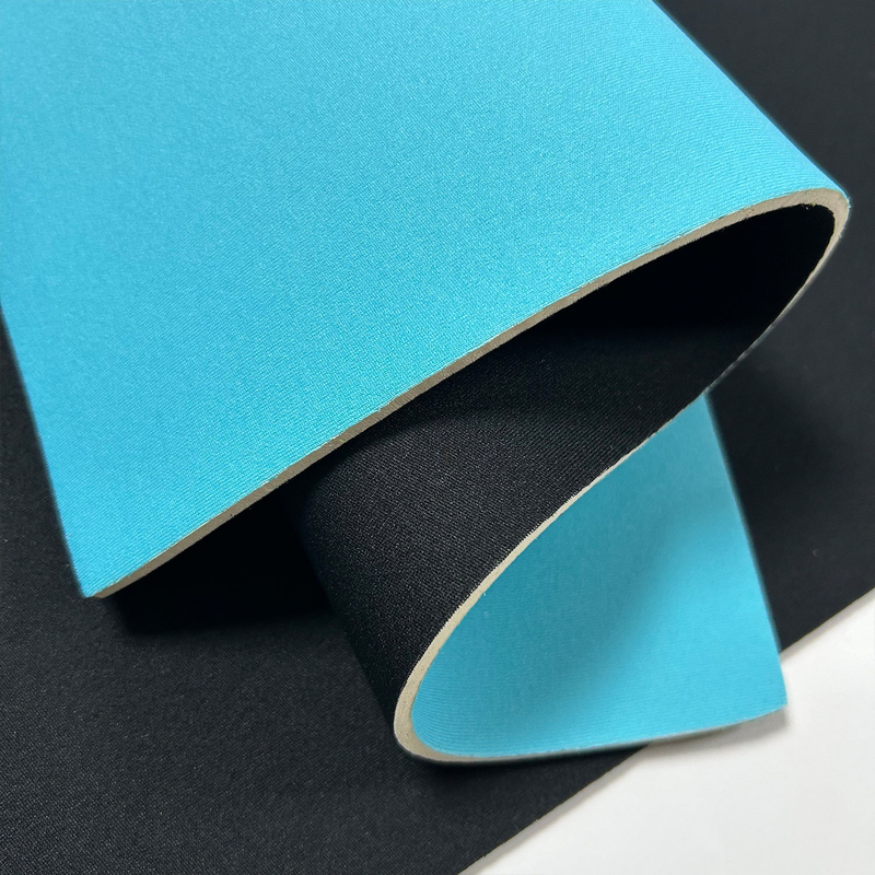 Kain Laminasi Ganda Neoprene Hitam 3mm