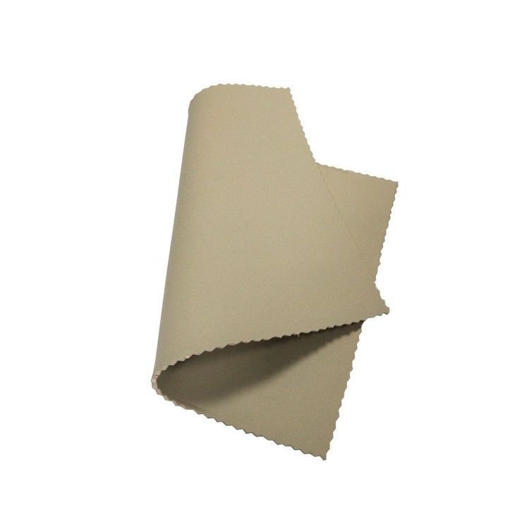 Penjaga Olahraga Lembut 4mm SBR Neoprene Kain Lembar Dengan Kain Nylon Sisi Tunggal dan Sisi Ganda Opsional