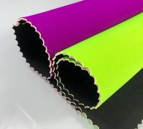 Single Side Sports SBR Neoprene Fabric Roll 3mm Silicone Sponge Rubber Penggunaan Untuk Mouse Pad Yoga Pad